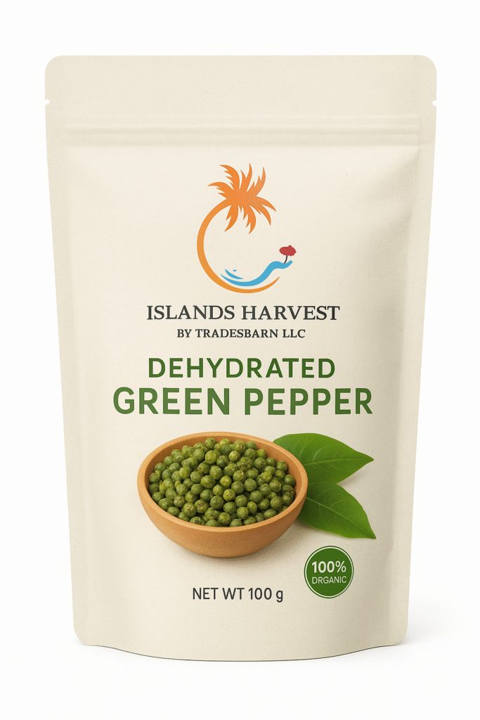 Organic green pepper